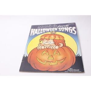 Marvin's Favorite Halloween Songs, Easy Piano, 1985, Songbook, ~ 260202-WH 943